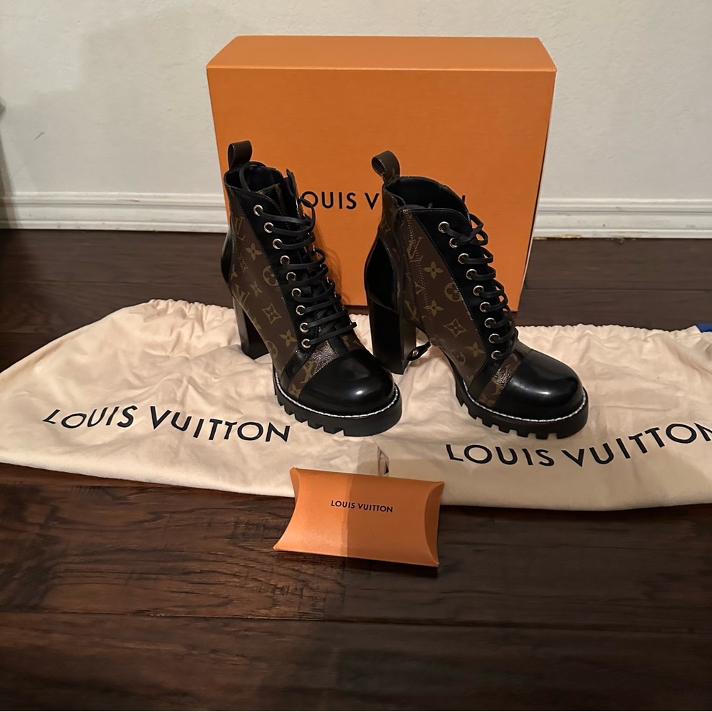 Louis Vuitton Star Trail Ankle Boots- Size 8 1/2 - Picture 4 of 8